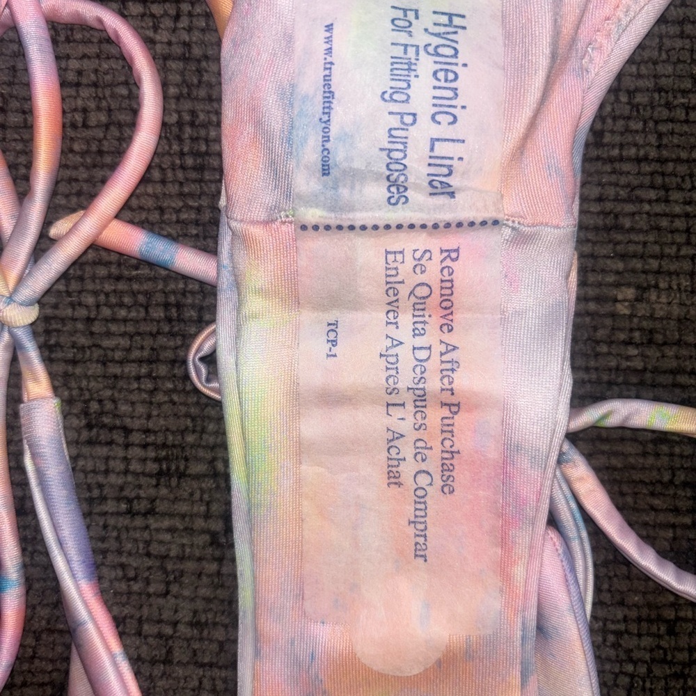 Peixoto Pastel Tie-Dye “Toni” Bikini Bottom NWT (size Large) - Picture 4 of 6